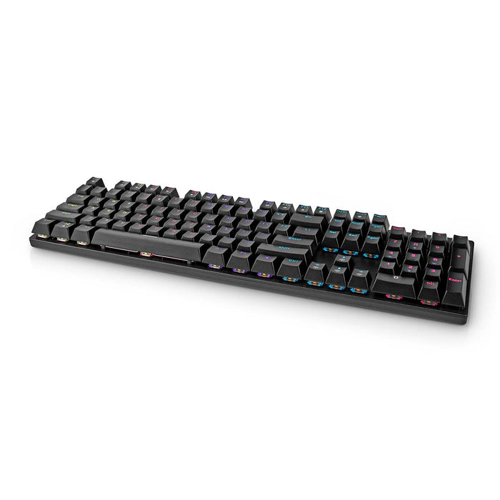 Nedis Wired Gaming Keyboard - USB Type-A, Mechanical Keys, LED, Power cable length: 1.50 m - Gaming