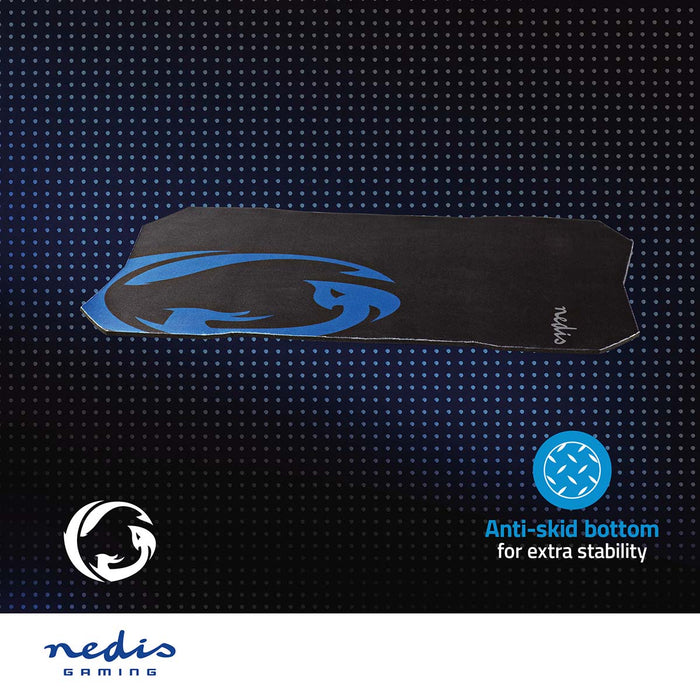 Nedis Gaming Mouse Pad - Microfiber / Rubber - Black, 