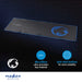 Nedis Gaming Mouse Pad - Microfiber / Rubber - Black, 