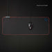 Nedis Gaming Mouse Pad - Microfiber / Rubber - Black, 