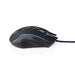 Nedis Gaming Mouse - Wired, 1200 / 1800 / 2400 / 3600 dpi, Adjustable DPI, 1.50 m - LED