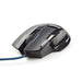 Nedis Gaming Mouse - Wired, 800 / 1600 / 2400 / 4000 dpi, Adjustable DPI, 1.50 m - LED