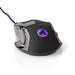 Nedis Gaming Mouse - Wired, 800 / 1600 / 2400 / 4000 dpi, Adjustable DPI, 1.50 m - LED