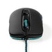 Nedis Gaming Mouse - Wired, 4000 dpi, Adjustable DPI, 1.80 m - RGB