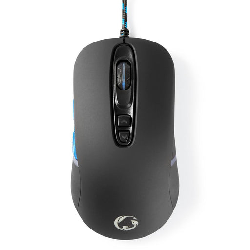 Nedis Gaming Mouse - Wired, 4000 dpi, Adjustable DPI, 1.80 m - RGB