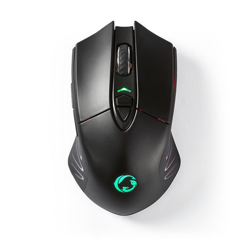 Nedis Gaming Mouse - Wired & Wireless, 500 / 1000 / 2000 / 3000 / 5000 / 10000 dpi, Adjustable DPI, 1.50 m - RGB