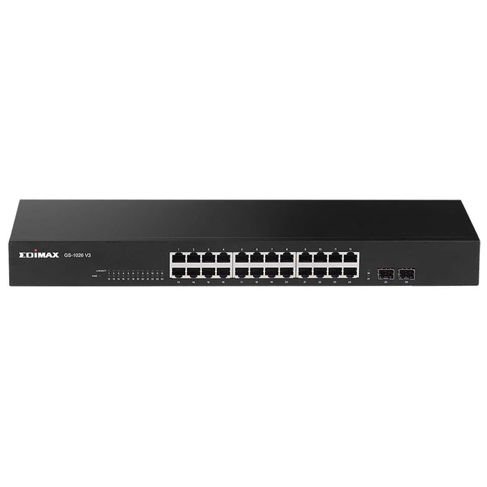 Edimax 26-Port Gigabit Switch with 2 SFP Ports