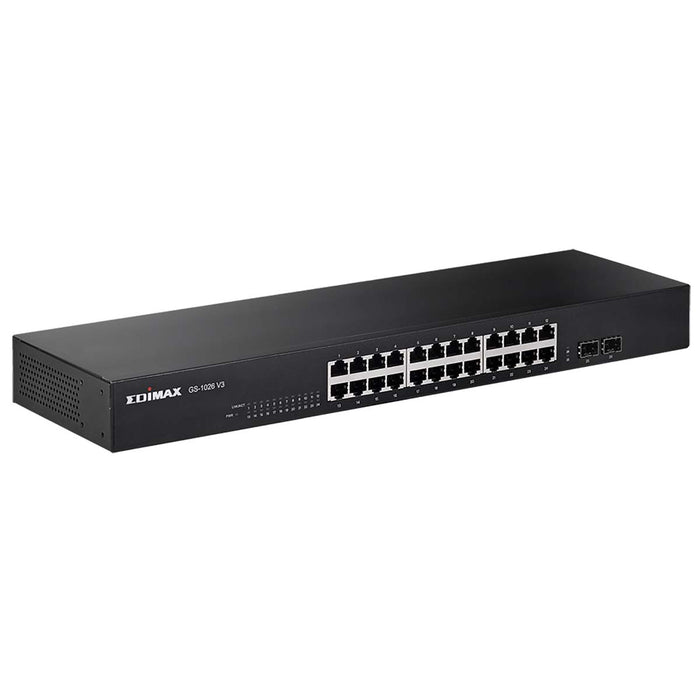 Edimax 26-Port Gigabit Switch with 2 SFP Ports