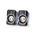 Nedis Gaming Speaker - Speaker channels: 2.0, USB Powered, 3.5 mm Male, RGB - Volume control