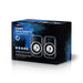 Nedis Gaming Speaker - Speaker channels: 2.0, USB Powered, 3.5 mm Male, RGB - Volume control