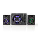 Nedis Gaming Speaker - Speaker channels: 2.1, USB Powered, 3.5 mm Male, LED - Volume control