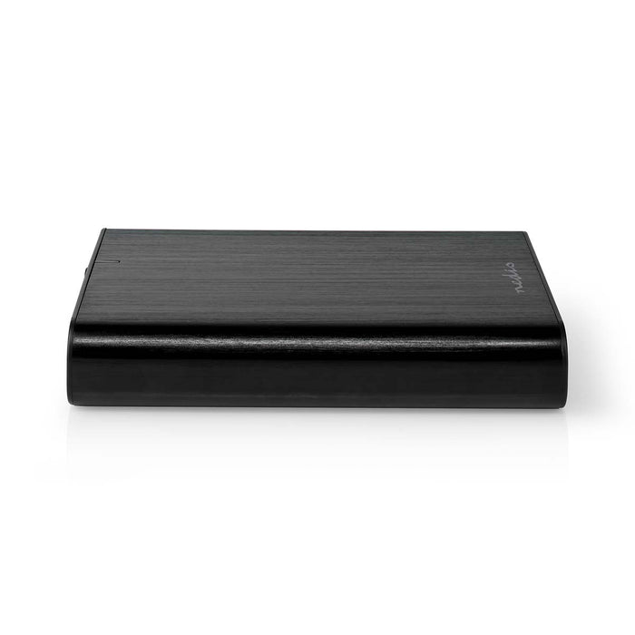 Nedis Hard Disk Enclosure - 3.5", USB 3.1 Gen1, USB Type-A / USB Type-C, Notebook / PC - Aluminium