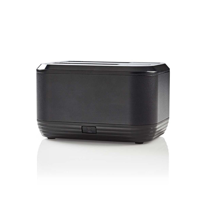 Nedis Hard Disk Docking station - USB3.0, USB Type-A, 2 Disks, USB 3.2 Gen1 - Docking