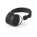 Nedis Wireless On-Ear Headphones - Battery play time: 15 hrs, Built-in microphone, Press Control, Volume control - Black