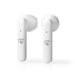 Nedis Fully Wireless Earphones - Bluetooth®, Battery play time: 2.5 hrs, Touch Control, Voice control support - White