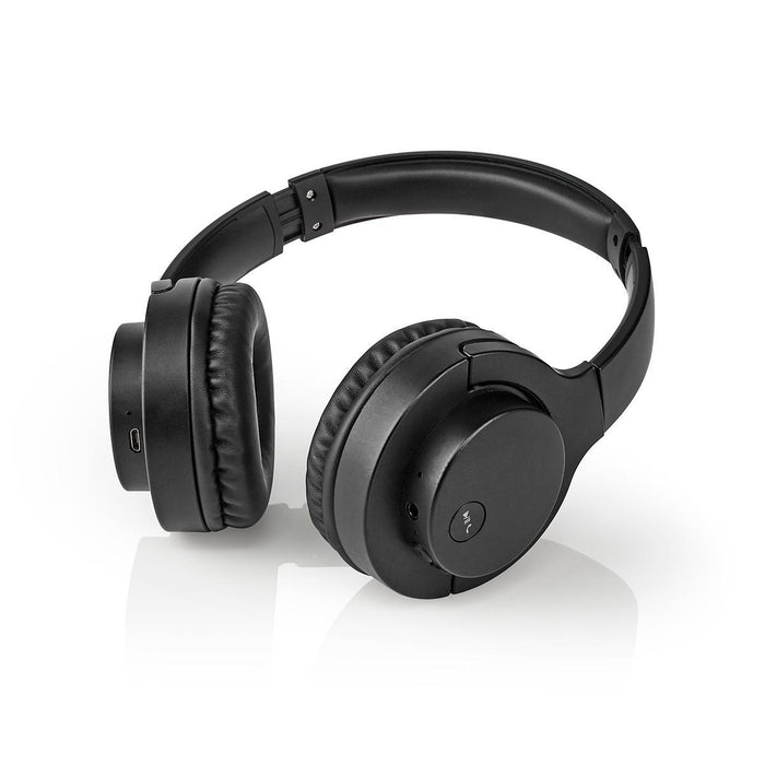 Nedis Wireless On-Ear Headphones - Battery play time: 12 hrs, Built-in microphone, Press Control, Voice control support - Volume control