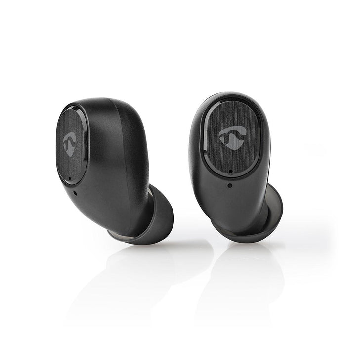 Nedis Fully Wireless Earphones - Bluetooth®, Battery play time: 3 hrs, Touch Control, Voice control support - Black