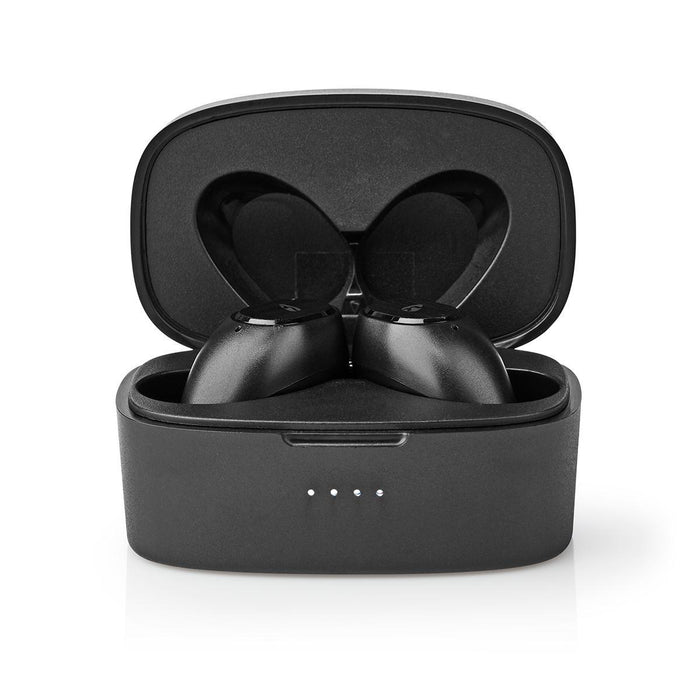 Nedis Fully Wireless Earphones - Bluetooth®, Battery play time: 3 hrs, Touch Control, Voice control support - Black