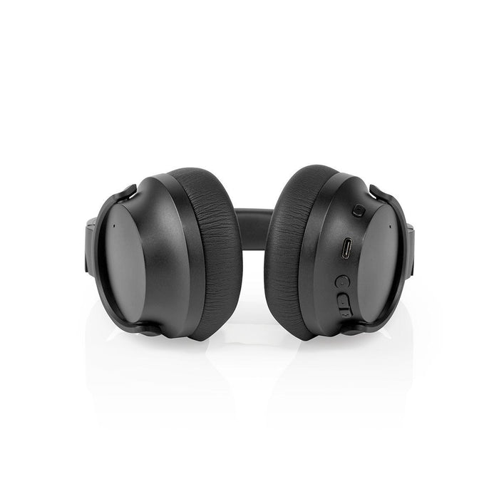 Nedis Wireless Over-Ear Headphones - Battery play time: 24 hrs, Built-in microphone, Press Control, Volume control - Travel case included