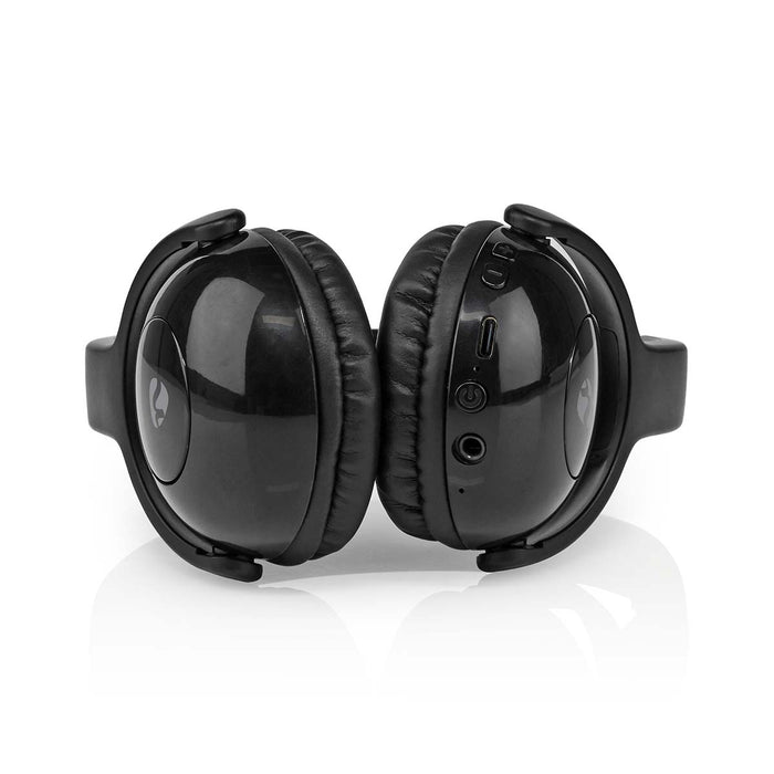 Nedis Wireless On-Ear Headphones - Battery play time: 8 hrs, Built-in microphone, Press Control, Voice control support - Volume control