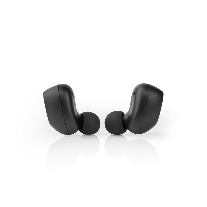 Nedis Fully Wireless Earphones - Bluetooth®, Battery play time: 5 hrs, Press Control, Voice control support - Black