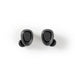 Nedis Fully Wireless Earphones - Bluetooth®, Battery play time: 5 hrs, Press Control, Voice control support - Black