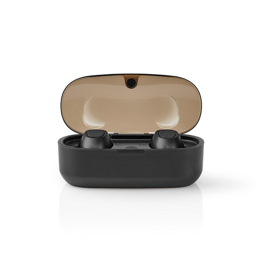 Nedis Fully Wireless Earphones - Bluetooth®, Battery play time: 5 hrs, Press Control, Voice control support - Black