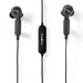 Nedis Fully Wireless Earphones - Bluetooth®, Battery play time: 3.5 hrs, Press Control, Ear wings - Black