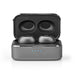 Nedis Fully Wireless Earphones - Bluetooth®, Battery play time: 3 hrs, Touch Control, Voice control support - Grey / Silver