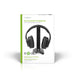 Nedis Wireless TV Headphones - RF, Over-Ear, Battery play time: 8 hrs, Charging dock - Black