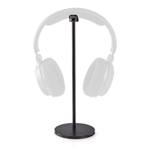 Nedis Headphones Stand - Aluminium - Black, 