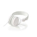 Nedis On-Ear Wired Headphones - 3.5 mm - Cable length: 1.20 m - White, 