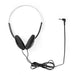 Nedis On-Ear Wired Headphones - 3.5 mm - Cable length: 1.20 m - Black, 