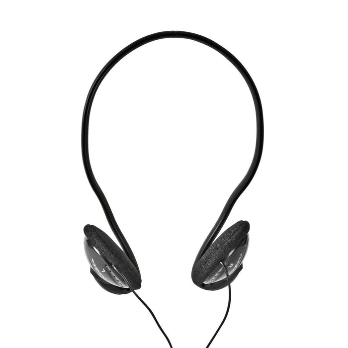 Nedis On-Ear Wired Headphones - 3.5 mm - Cable length: 2.10 m - Black, 