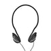 Nedis On-Ear Wired Headphones - 3.5 mm - Cable length: 2.10 m - Black, 