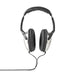 Nedis Over-Ear Wired Headphones - Cable length: 2.70 m - Volume control - Black / Silver, 