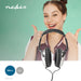 Nedis Over-Ear Wired Headphones - Cable length: 2.70 m - Volume control - Black / Silver, 