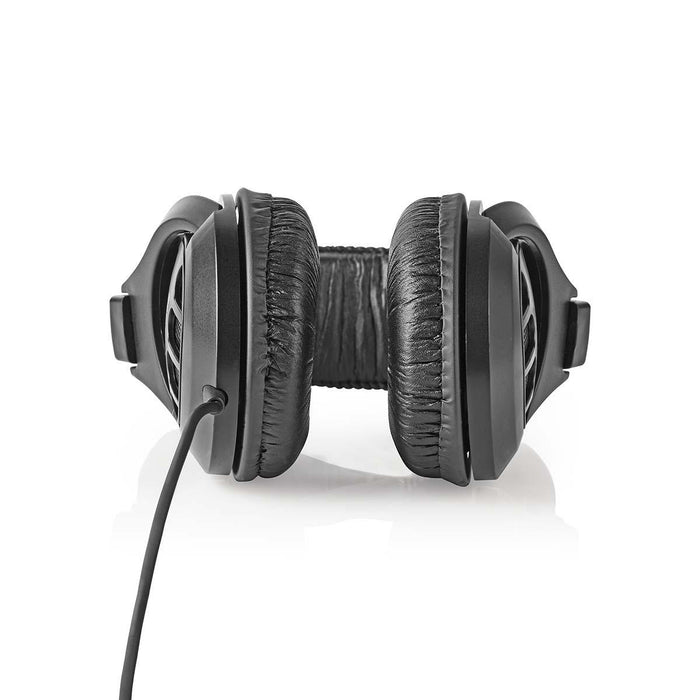 Nedis Over-Ear Wired Headphones - Cable length: 2.50 m - Volume control - Black, 