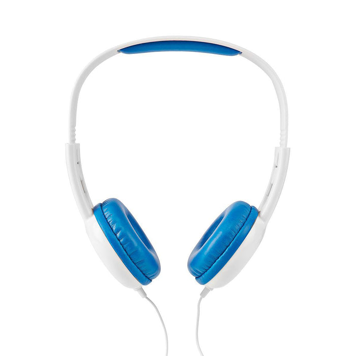 Nedis On-Ear Wired Headphones - 3.5 mm, Cable length: 1.20 m, 82 dB, 82 dB - Blue