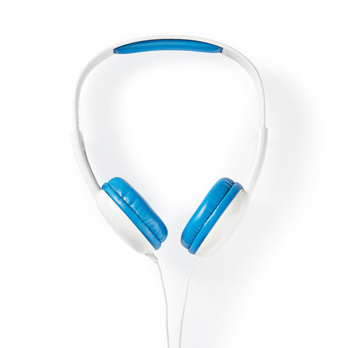 Nedis On-Ear Wired Headphones - 3.5 mm, Cable length: 1.20 m, 82 dB, 82 dB - Blue