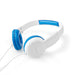 Nedis On-Ear Wired Headphones - 3.5 mm, Cable length: 1.20 m, 82 dB, 82 dB - Blue