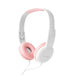 Nedis On-Ear Wired Headphones - 3.5 mm, Cable length: 1.20 m, 82 dB, 82 dB - Pink