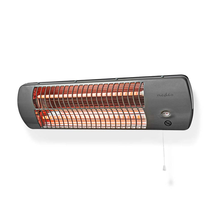 Nedis Bathroom Heater - 1200 W, 2 Heat Modes, X4, X4 - Grey