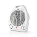 Nedis Fan Heater - 1000 / 2000 W, Adjustable thermostat, 2 Heat Settings, Fall over protection - White