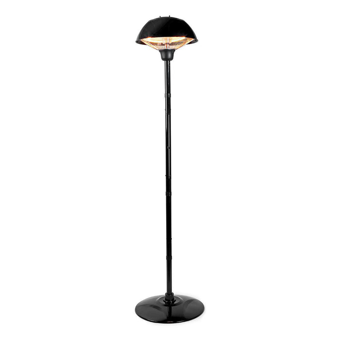 Nedis Patio Heater - 1500 W, 1 Heat Setting, Fall over protection, IP34 - Black