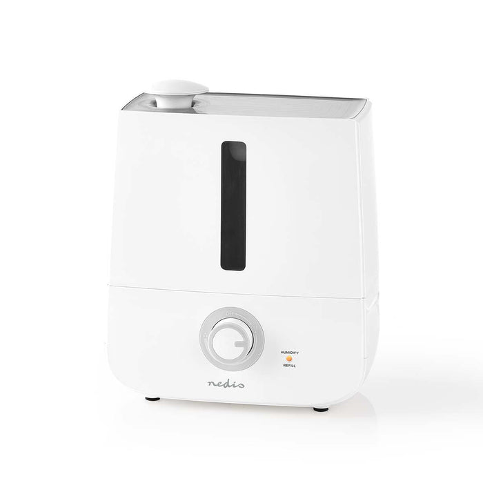 Nedis Air Humidifier - 30 W, With Cool Mist, 2.8 l, Suitable for space up to: 25 m² - Grey / White