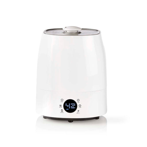 Nedis Air Humidifier - 110 W, With Cool and Warm Mist, 5.5 l, Suitable for space up to: 50 m² - Grey / White