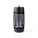 Nedis Mosquito Stop Light Trap - 3 W, Lamp type: LED Light, Effective range: 30 m², Effective range: 30 m² - Black