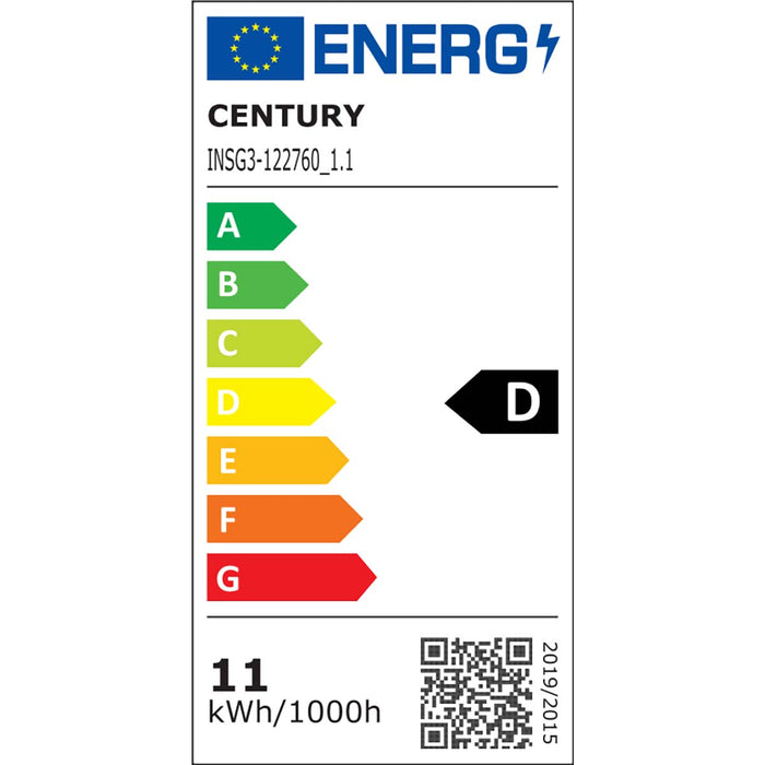 Century LED Lamp E27 11W 1521 lm 6500 K