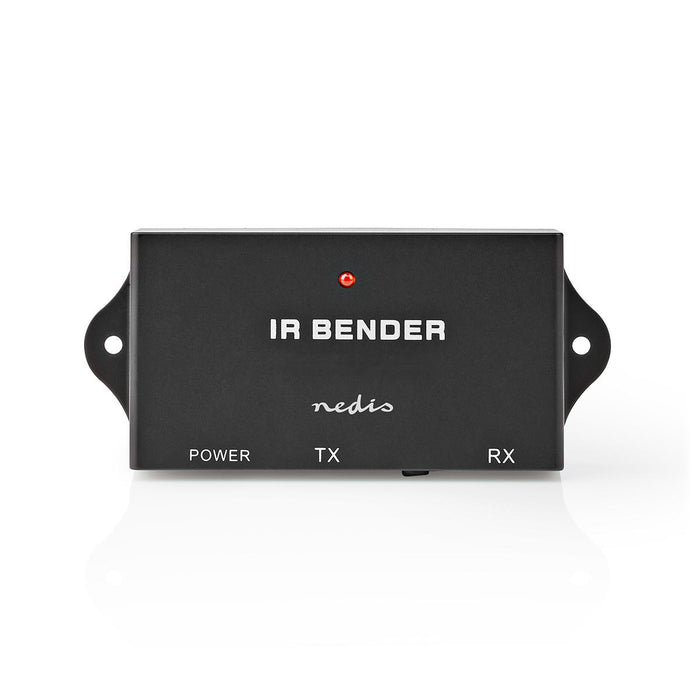 Nedis IR Remote Control Extender - Signal range: 7.0 m, 3 Devices, ABS, ABS - Black